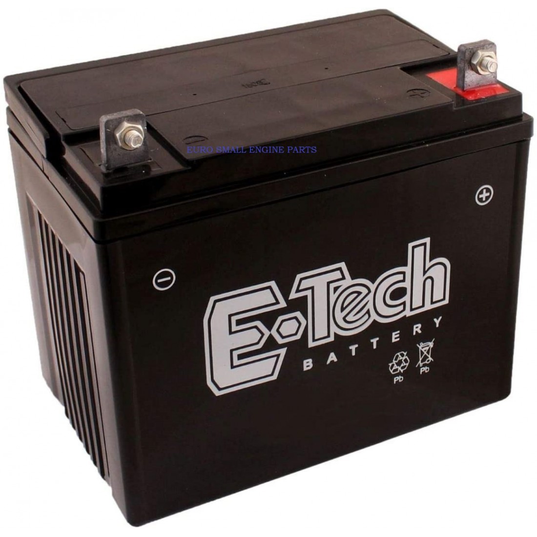 ETech Battery Gel Agm 100 Sealed 12V 24A for Lawn Tractors L195 W